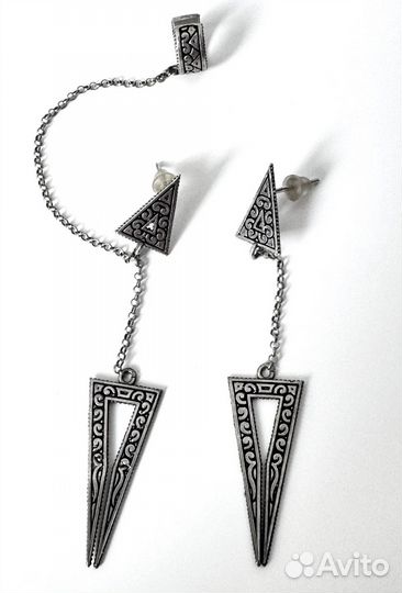 Серьги серебрянные (Армения)