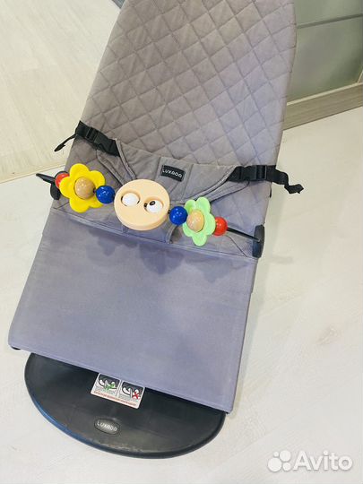 Шезлонг luxmom