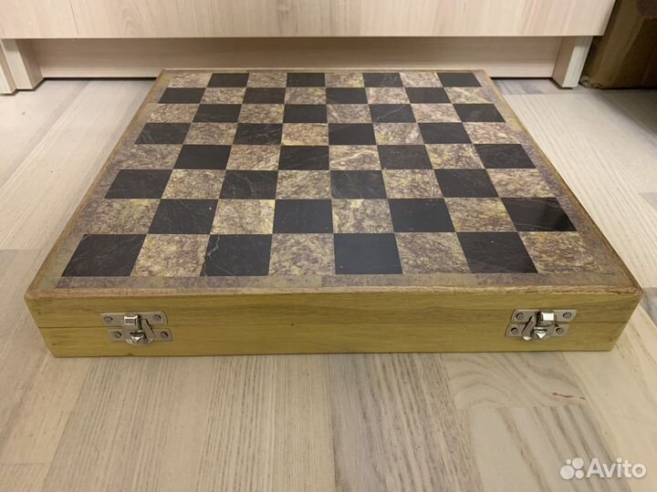 Каменные шахматы ручная работа