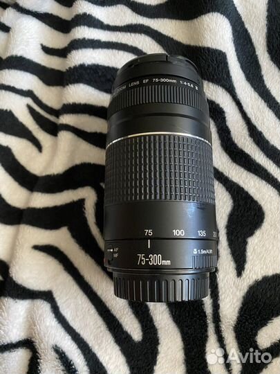 Объектив canon zoom lens ef 75 300mm