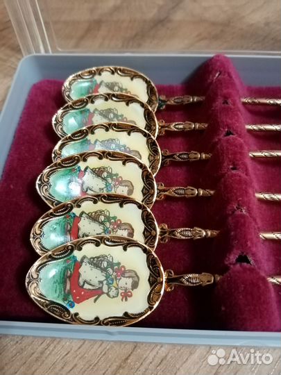 Ложки сувенирные Чехословакия новые