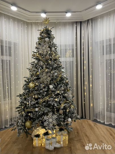 Украшение дома к новому году