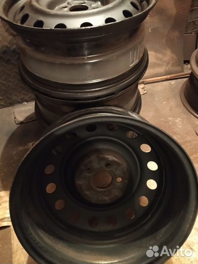 Штампованные диски r16 5x100 бу