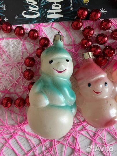 Елочная игрушка «Снеговик»