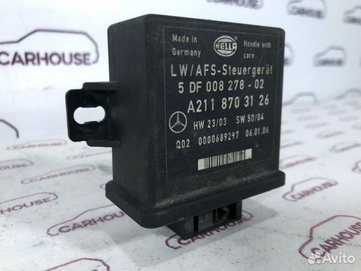 Блок управления корректором фар Mercedes Benz W211
