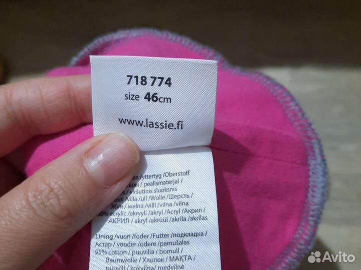 Шапка шлем lassie