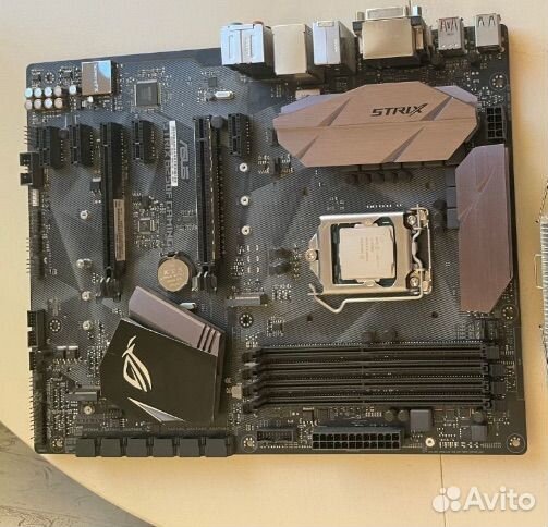 Материнская плата asus ROG strix B250F gaming