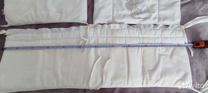 Мягкие бортики для детской кроватки