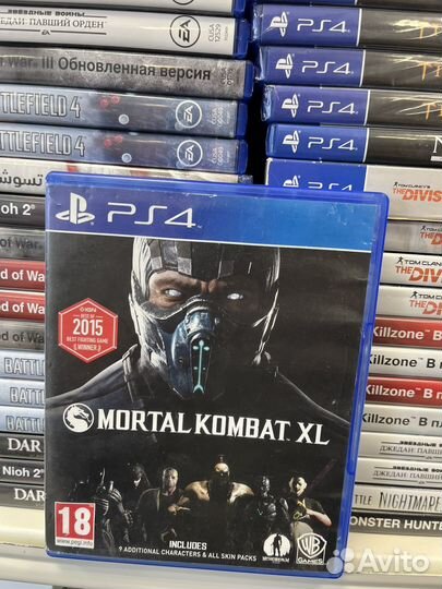 Игры ps4 mortal combat xl