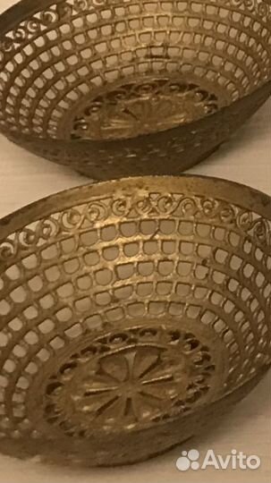 СССР Скань набор вазочка с розетками