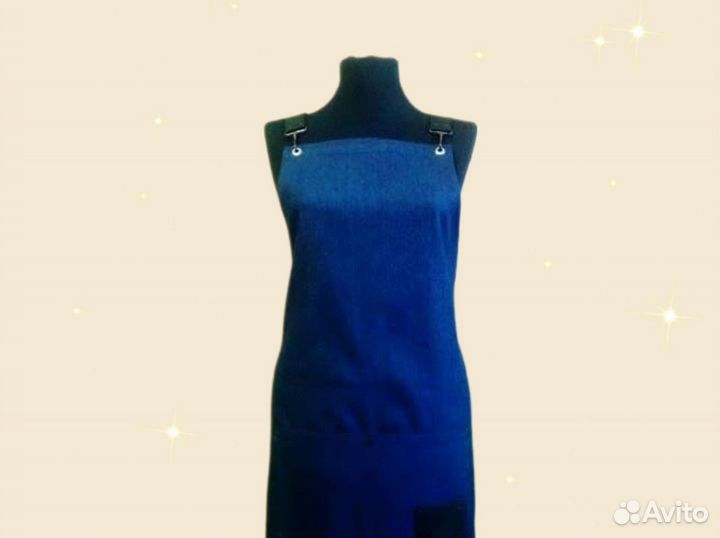 Фартук джинсовый