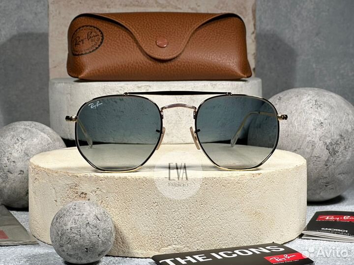 Солнцезащитные Очки Ray Ban Marshal RB 3648 001/3F