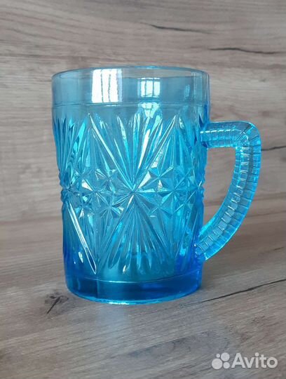 Кружка купоросное стекло редкая