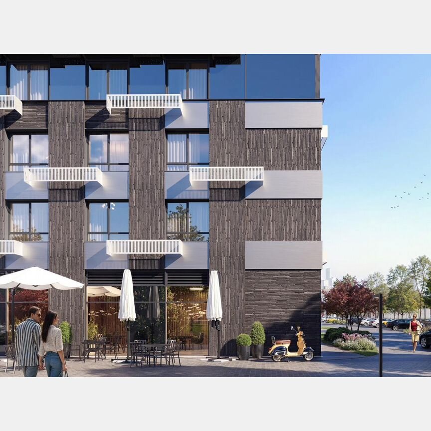 1-к. апартаменты, 43,2 м², 13/23 эт.