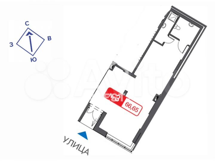 Продажа торговой площади