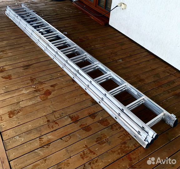 Лестница-стремянка алюминиевая 3х14
