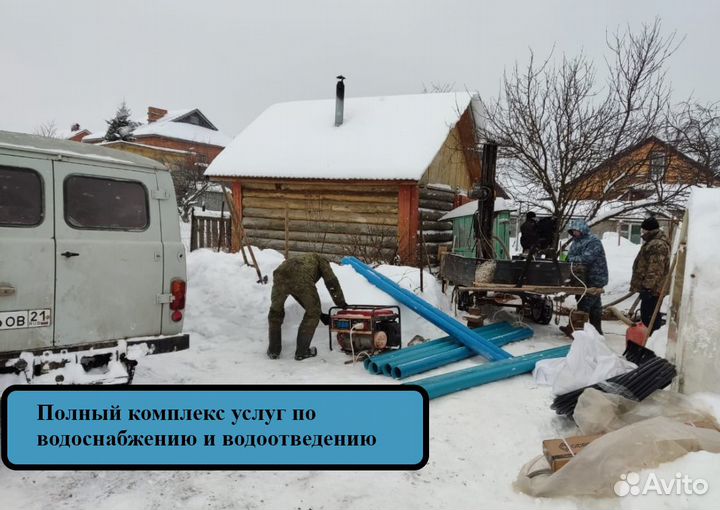 Бурение скважины под воду