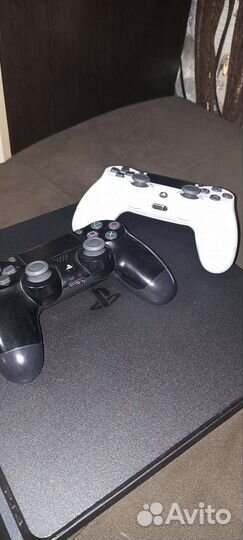 Игровая приставка ps4 slim 1tb