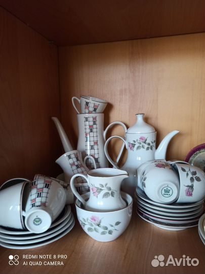 Кофейные сервизы и пары Японии и ГДР