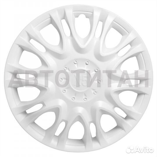 Колпаки колесные 16 Х5, белый, компл. 2 шт.(awcc-1