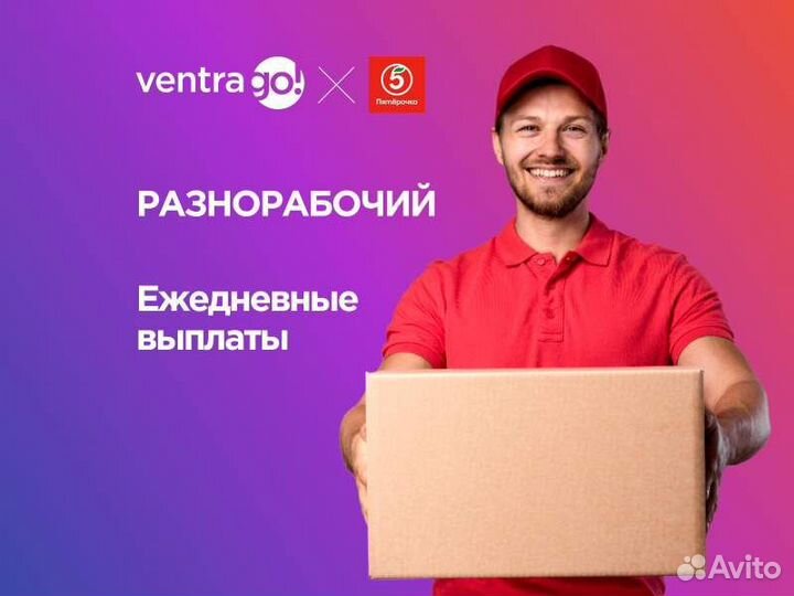 Разнорабочий (ежедневные выплаты)