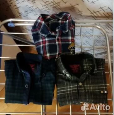 Рубашки для мальчика 140 пакетом (8 шт)