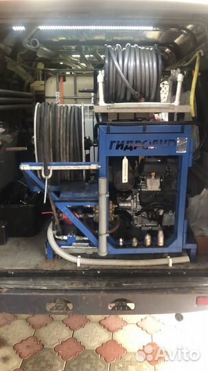 Прочистка канализации, устранение засоров