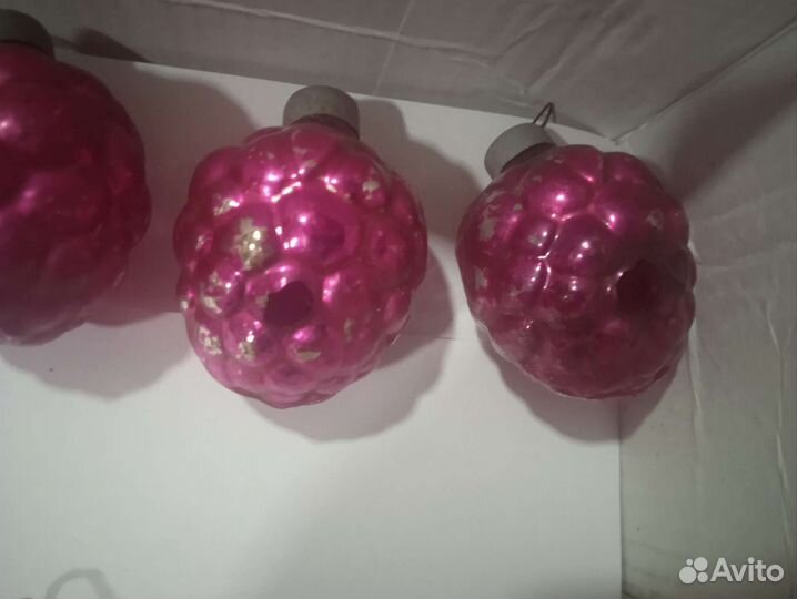 Ёлочные игрушки СССР