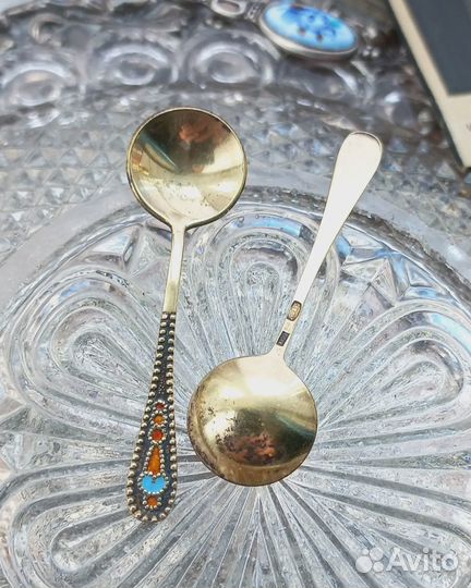 Ложки Серебро 875 (Ложка Для Солонки)