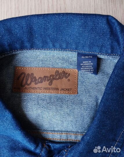 Джинсовая куртка Wrangler Cowboy Cut р XL, XXL