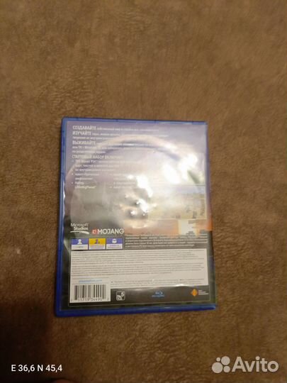 Minecraft ps4 диск