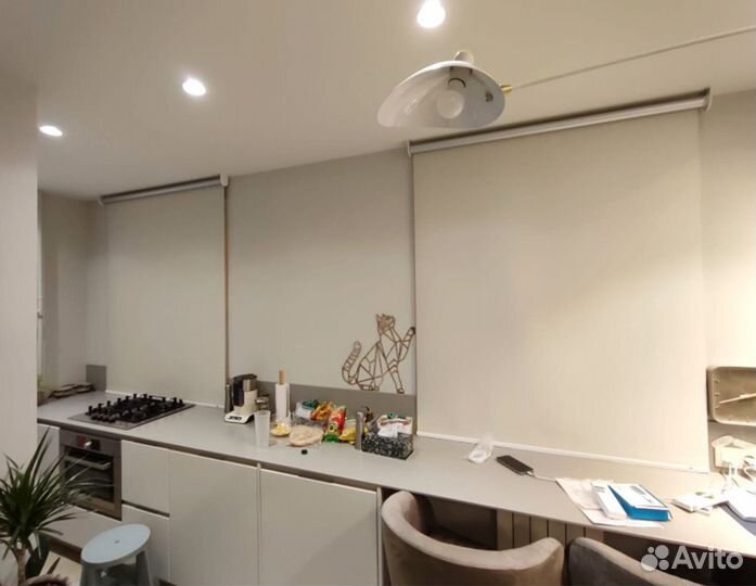 Римские шторы в детскую с приводом