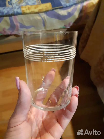 Стаканы тонкостенные времен СССР 5 шт