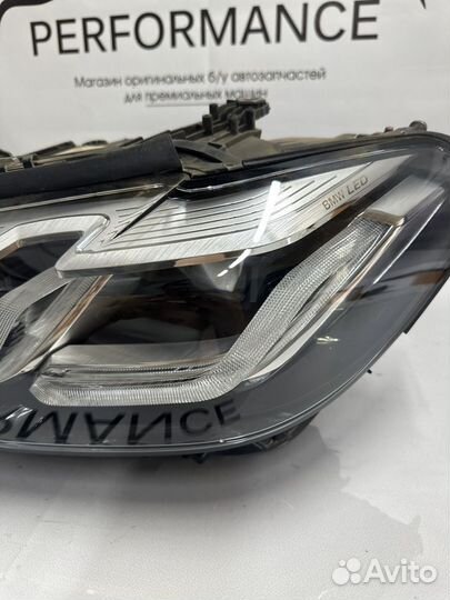 Левая фара Bmw G30 Г30 LED Adaptive Хром рестайл