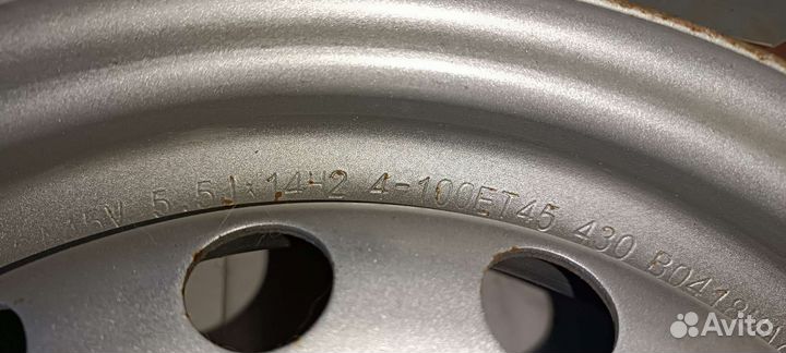 Диски r14 4x100 цо 56,1