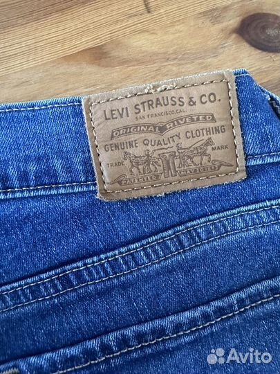 Джинсы levis 710 super skinny