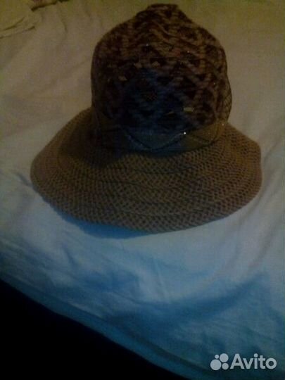 Шляпа плетеная. Новая