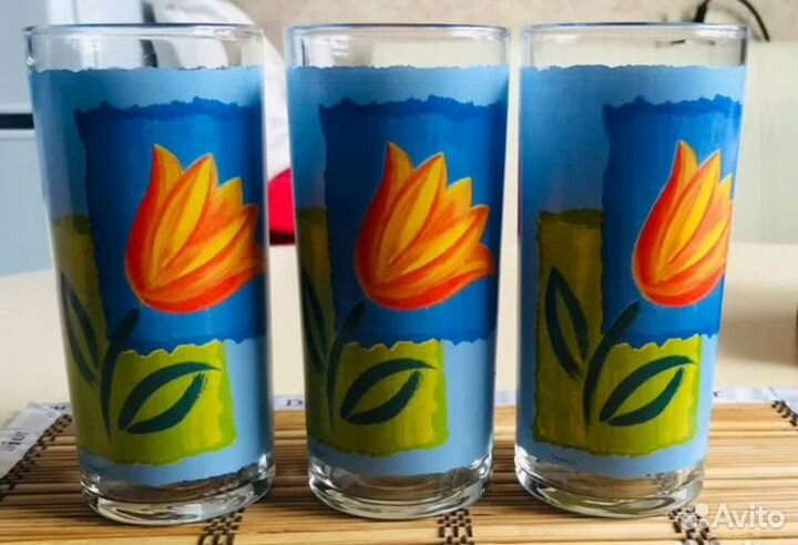 Стаканы для коктейлей и соков