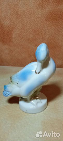 Статуэтка селезень, утка, птичка