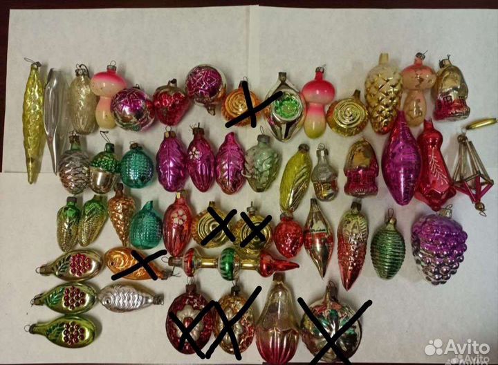 Елочные игрушки СССР