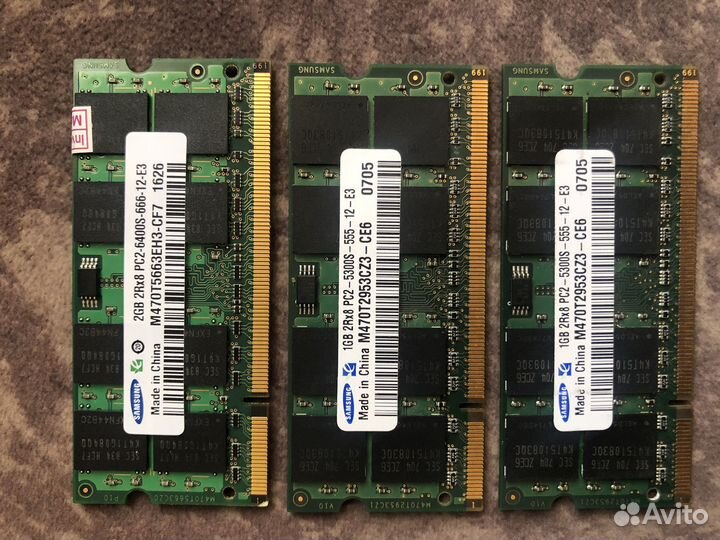 Оперативная память DDR-2 и DDR-3