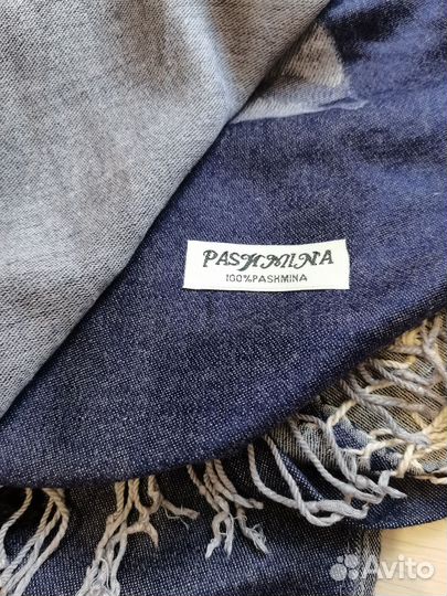 Шарф палантин кашемир 100