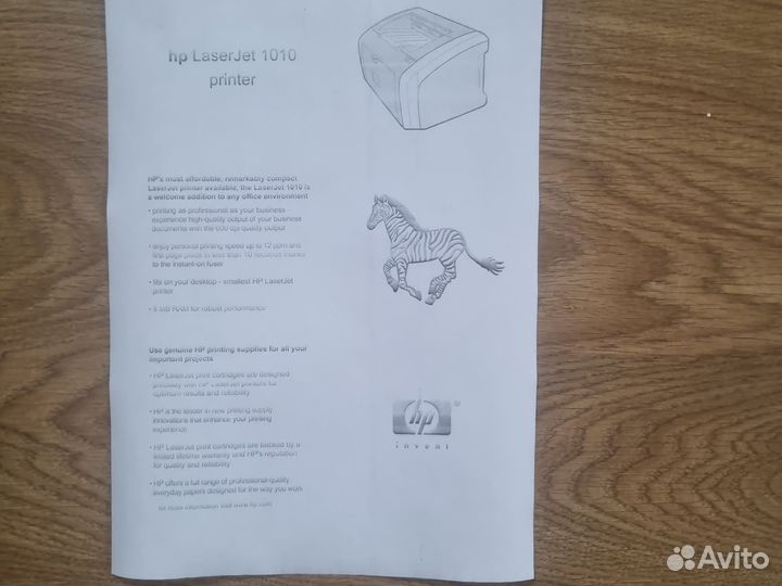Принтер hp laserjet 1010