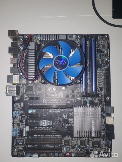 Комплект материнская плата