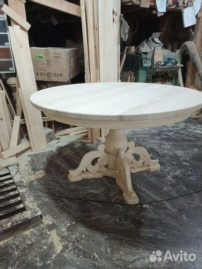 Стол кухонный круглый