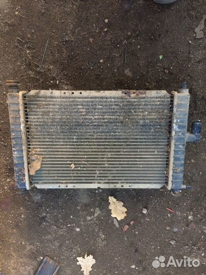 Радиатор на daewoo matiz