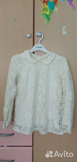 Сарафан, блузки школьные 134, 140