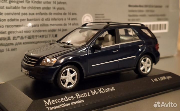 Mercedes-Benz M-Class (ML), 1:43, Minichamps