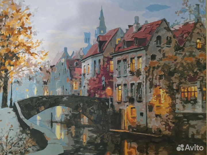 Картины по номерам (старый город)