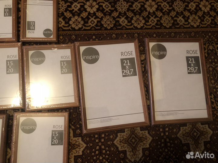 Деревянные рамки для фотографий новые